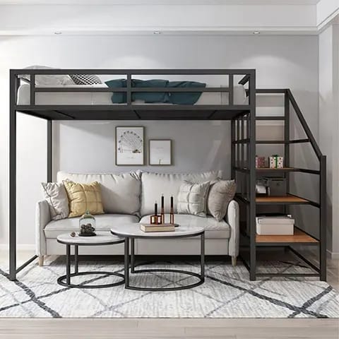 Loft Bed Double Queen , Front Side