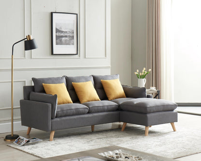 3-Seater Sofa + Ottoman