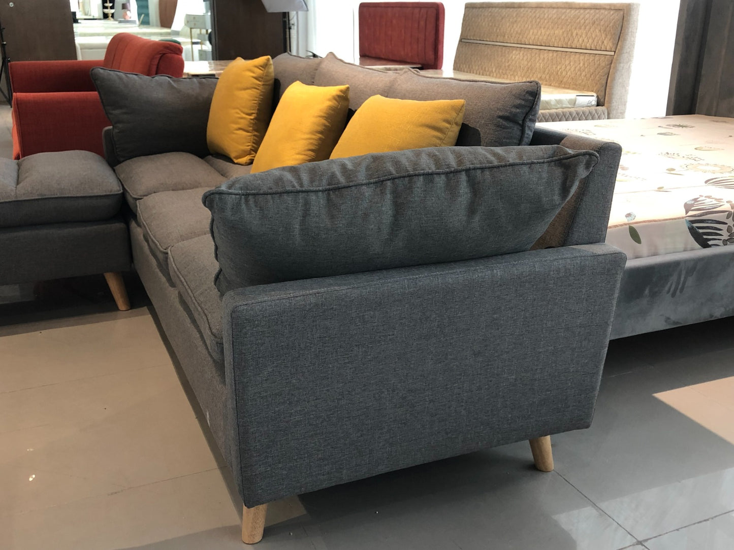 3-Seater Sofa + Ottoman