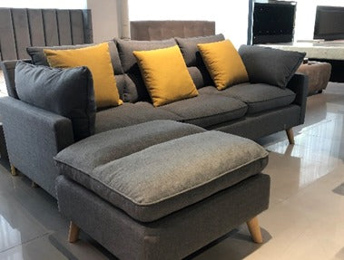 3-Seater Sofa + Ottoman