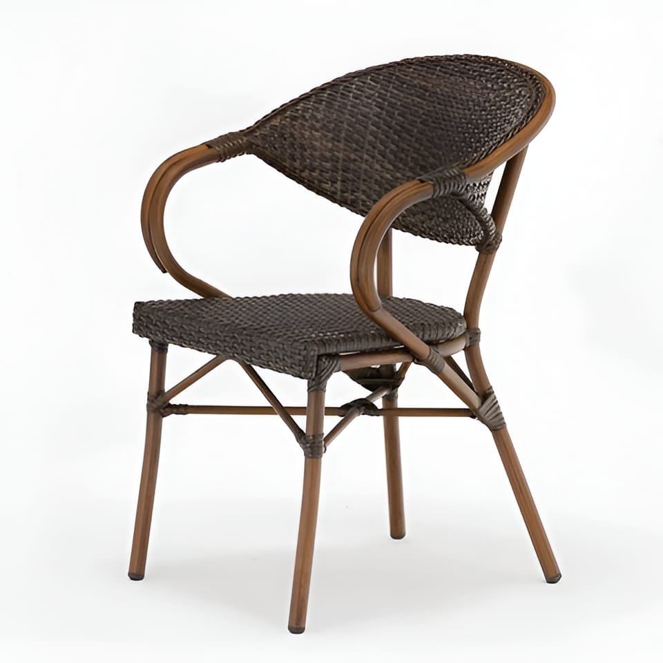 Parisian Rattan Chairs and table