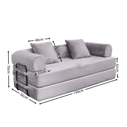 Sofa Bed Convertible - Modular Sleeper Couch | Multi-Configuration Design
